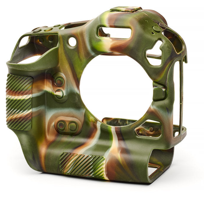 easyCover Silicone Skin for Canon EOS R1 (Black/Red/Camo)