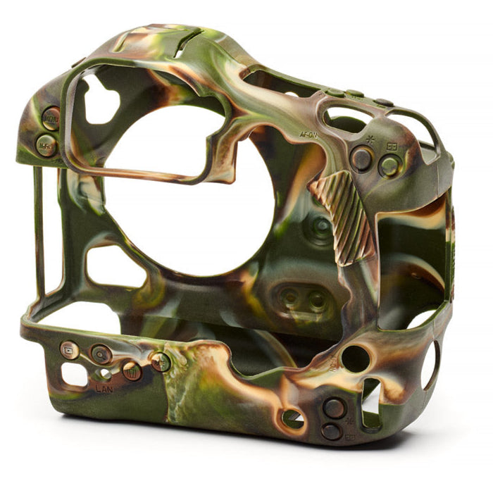 easyCover Silicone Skin for Canon EOS R1 (Black/Red/Camo)