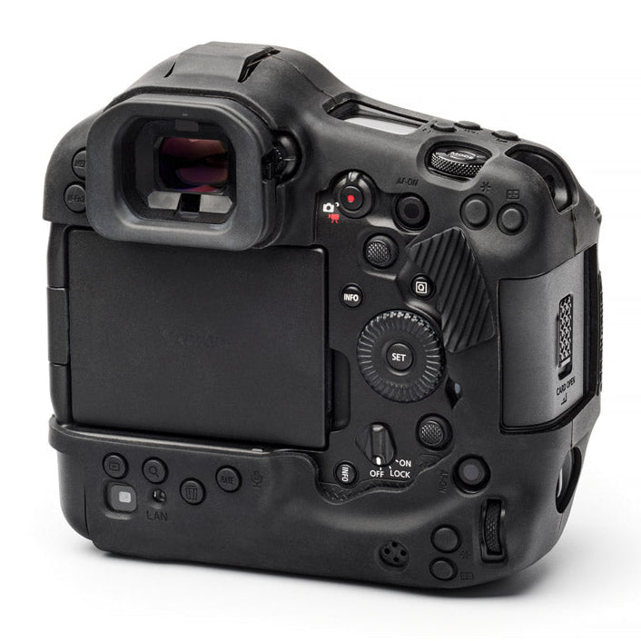 easyCover Silicone Skin for Canon EOS R1 (Black/Red/Camo)
