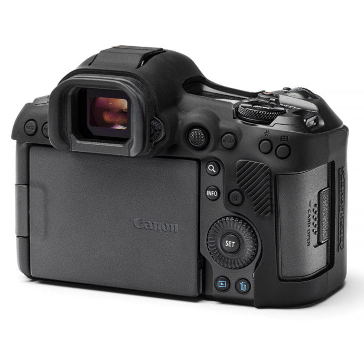 easyCover Silicone Skin for Canon EOS R5 MKII (Black/Red/Camo)