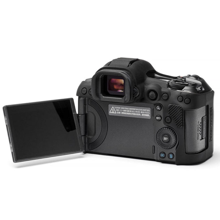 easyCover Silicone Skin for Canon EOS R5 MKII (Black/Red/Camo)