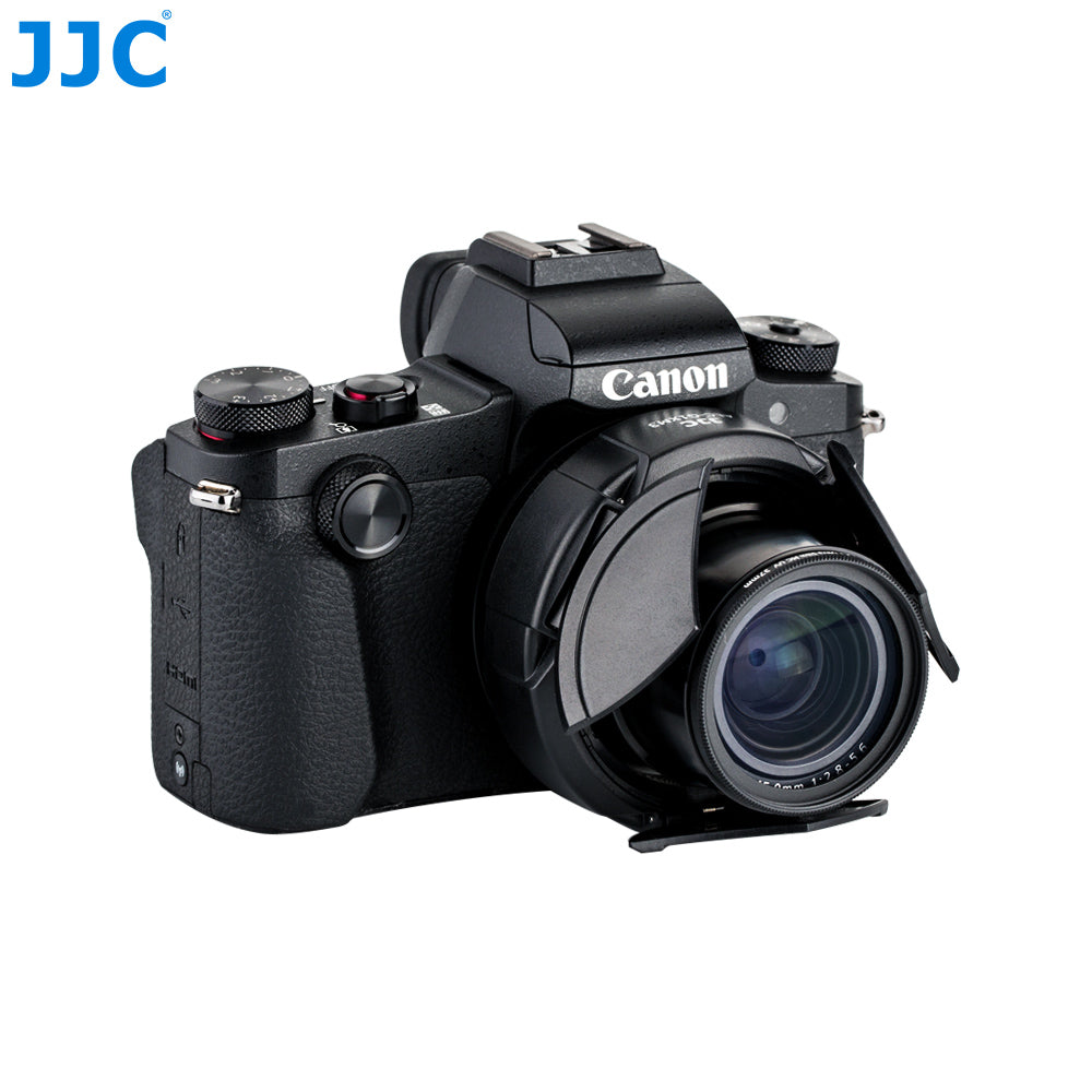 JJC Auto Lens Cap for a Canon Powershot G1X