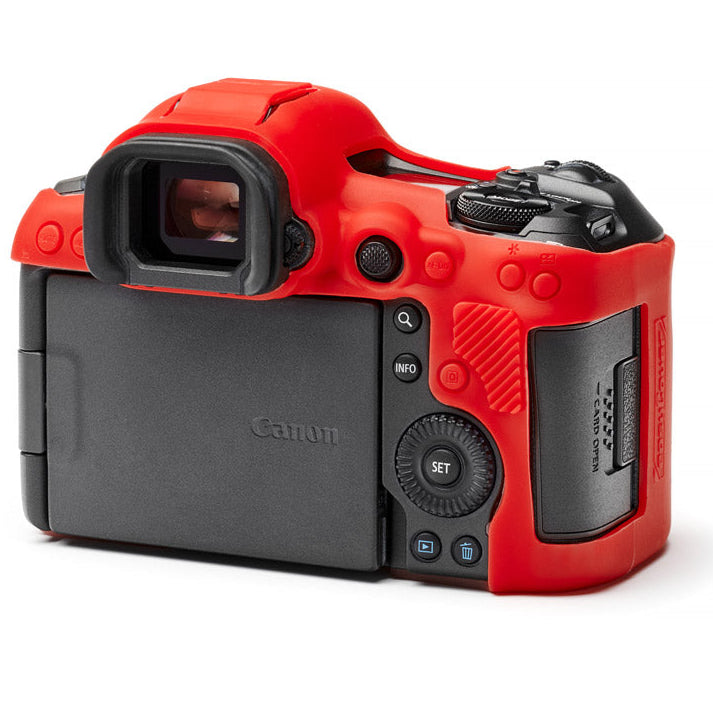 easyCover Silicone Skin for Canon EOS R5 MKII (Black/Red/Camo)