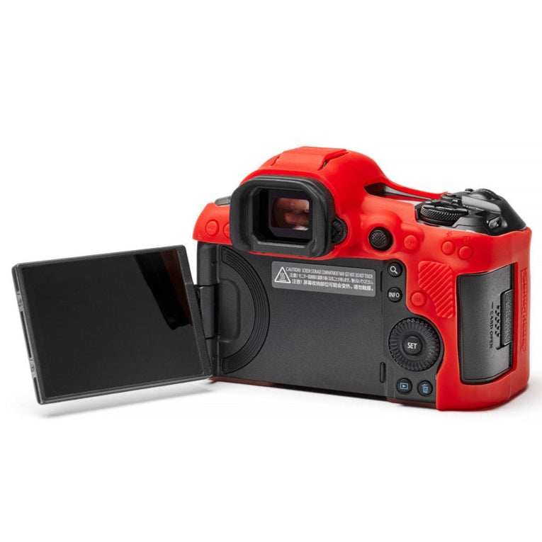 easyCover Silicone Skin for Canon EOS R5 MKII (Black/Red/Camo)