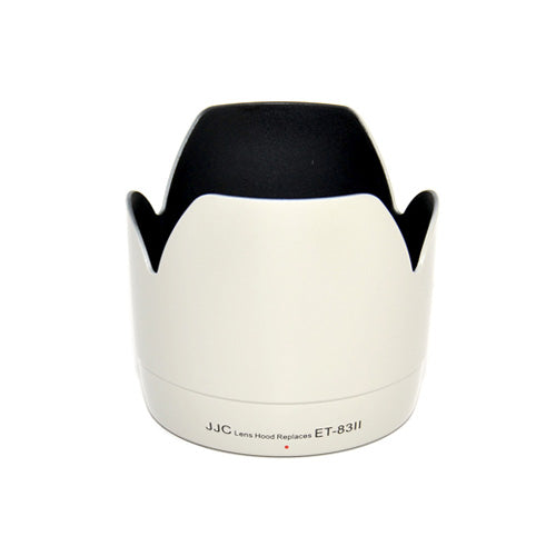 JJC replacement Canon ET-83II White Lens Hood for Canon EF 70-200mm f2.8L USM
