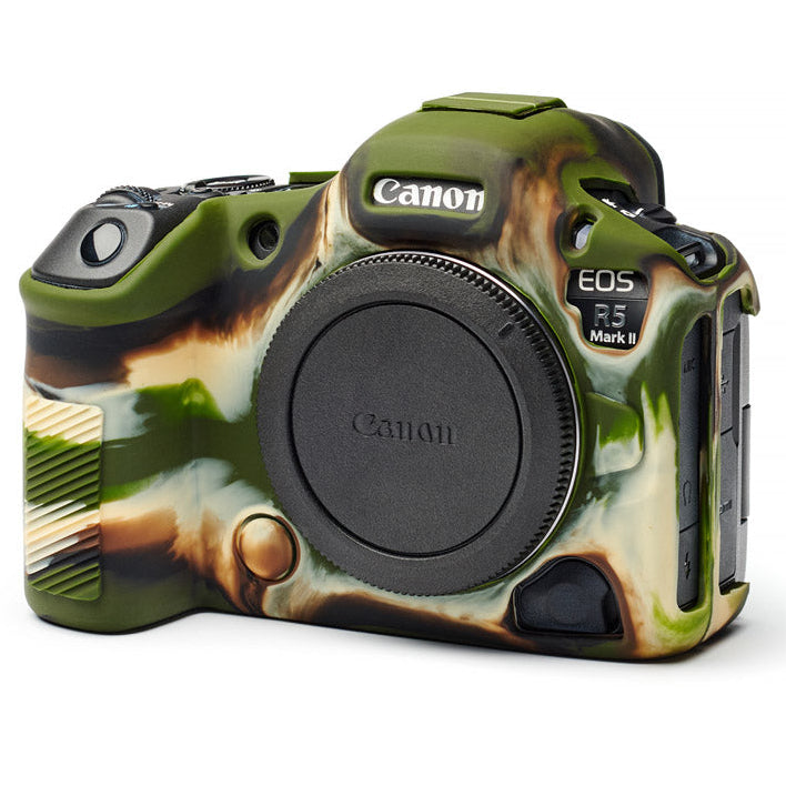 easyCover Silicone Skin for Canon EOS R5 MKII (Black/Red/Camo)