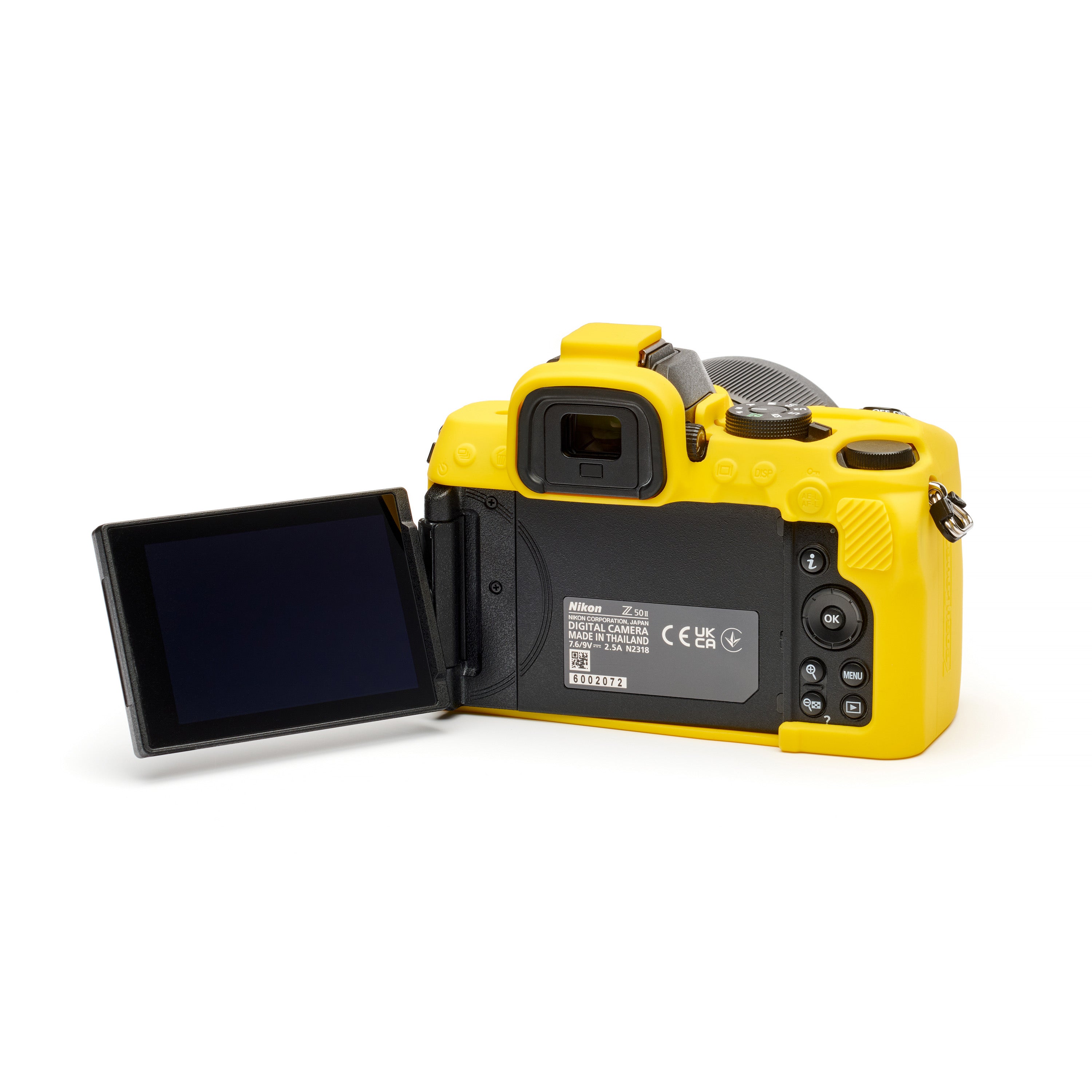easyCover Silicone Skin for Nikon Z50 II (Black/Yellow/Camo)