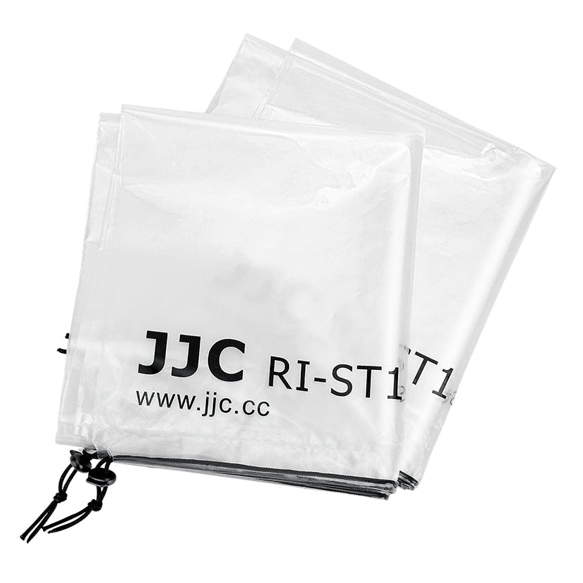 JJC Disposable Raincover for gimbal stabilizer with camera dims 41.4 x 21.8 x 19.5 cm. (Pack of 2) RI-ST1