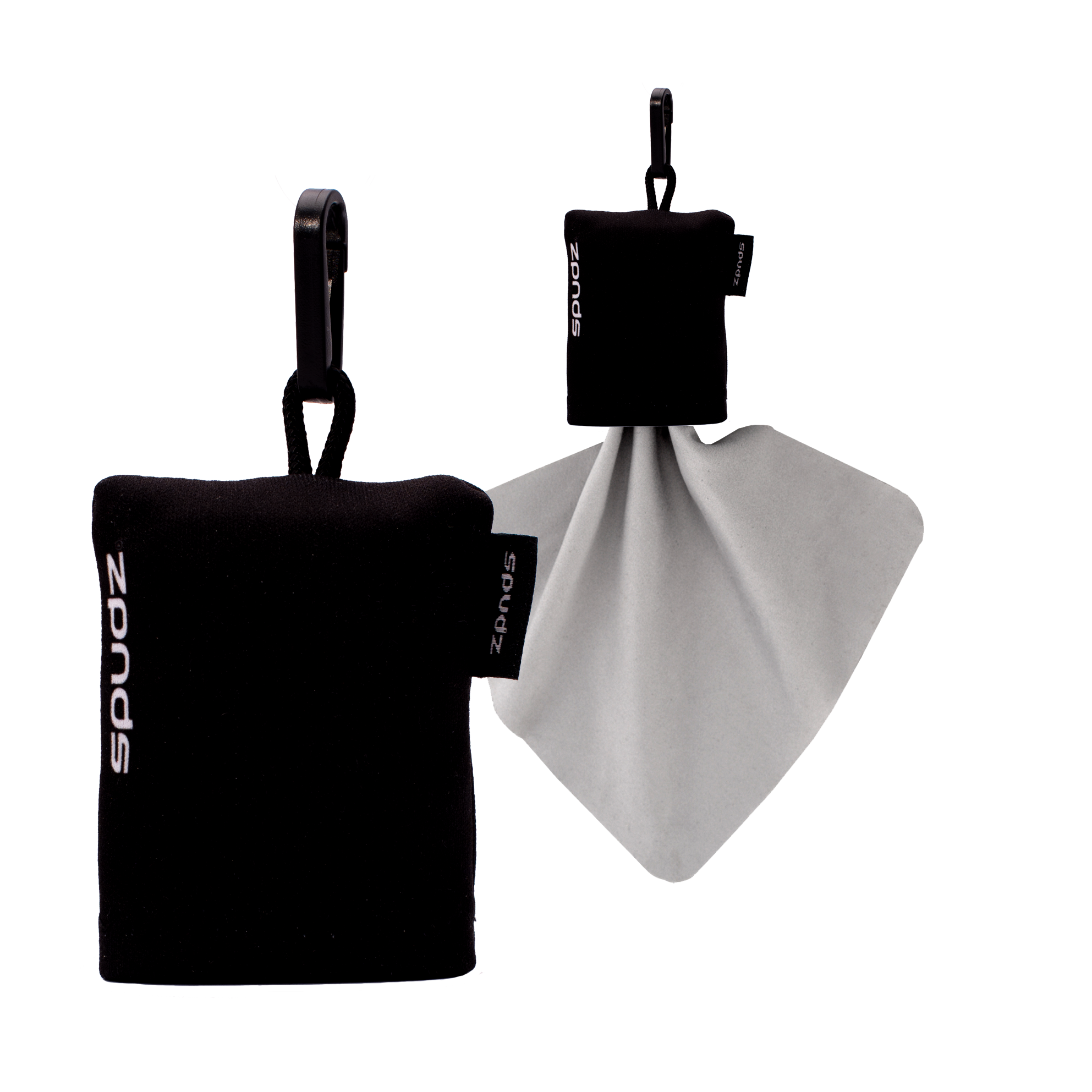 Spudz Microfibre Cloths 6x6" and 10x10" in various designs for cameras, glasses, screens, gadgets and more