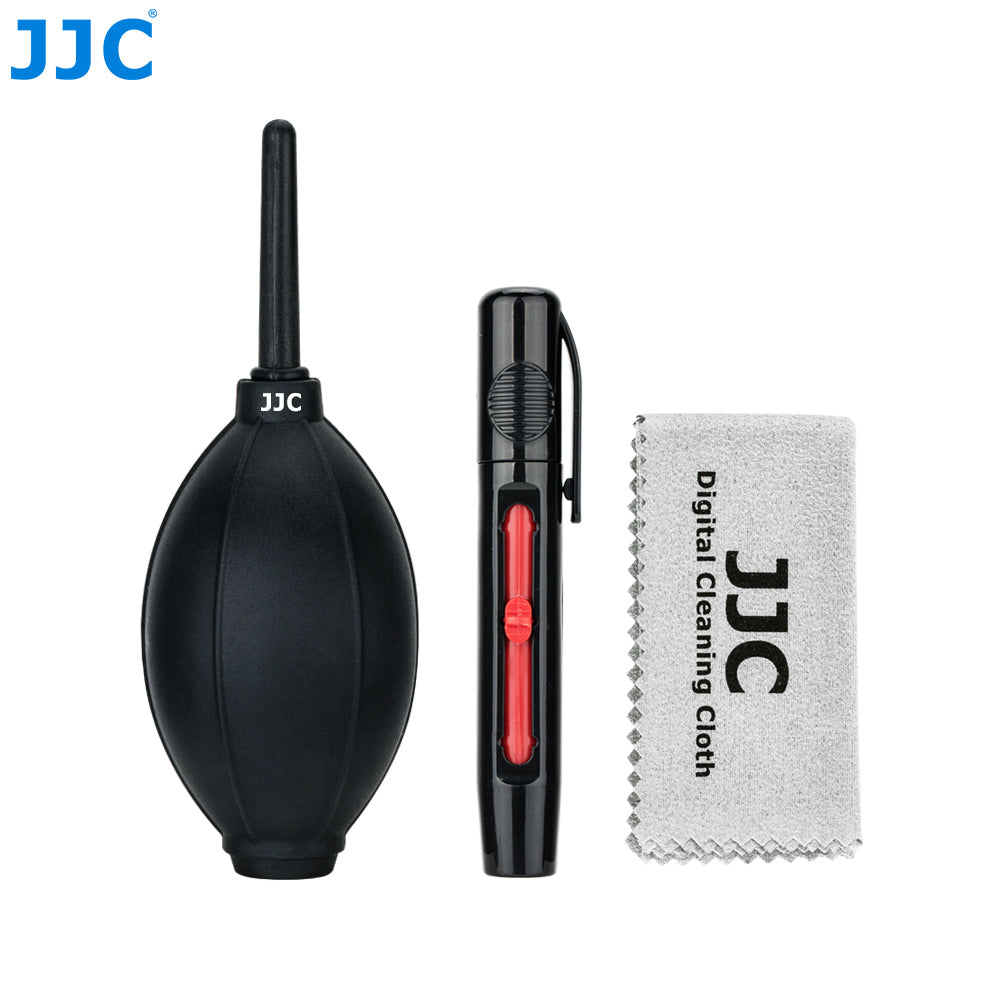 JJC 3-in-1 Digital Cleaning Kit (Blower, Lens Pen, Microfibre Cloth)