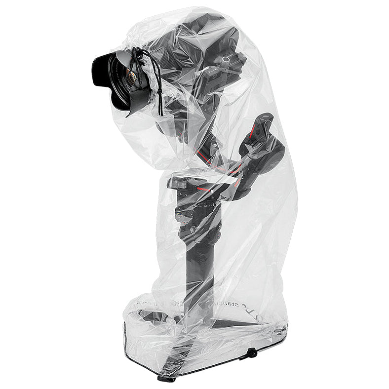JJC Disposable Raincover for gimbal stabilizer with camera dims 41.4 x 21.8 x 19.5 cm. (Pack of 2) RI-ST1