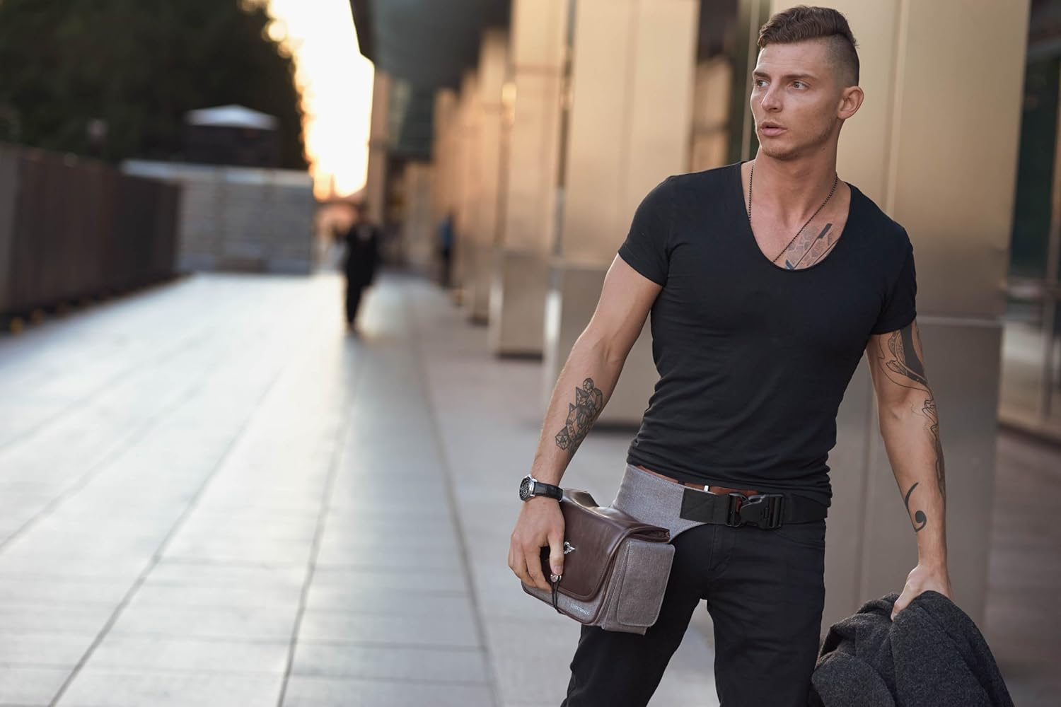 Cosyspeed CAMSLINGER Streetomatic+ camera bag for mirrorless cameras, DSLRs and Superzooms (two colours)