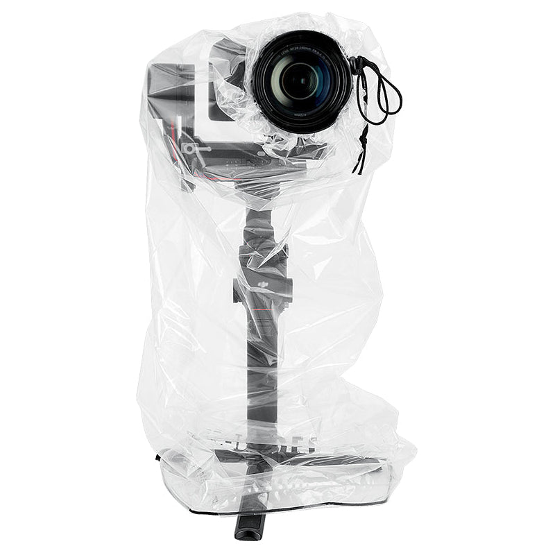 JJC Disposable Raincover for gimbal stabilizer with camera dims 41.4 x 21.8 x 19.5 cm. (Pack of 2) RI-ST1