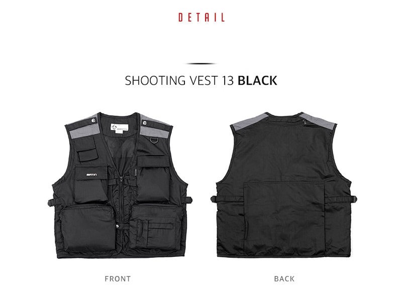 MATIN Photographers Shooting Vest - Beige - Various Sizes