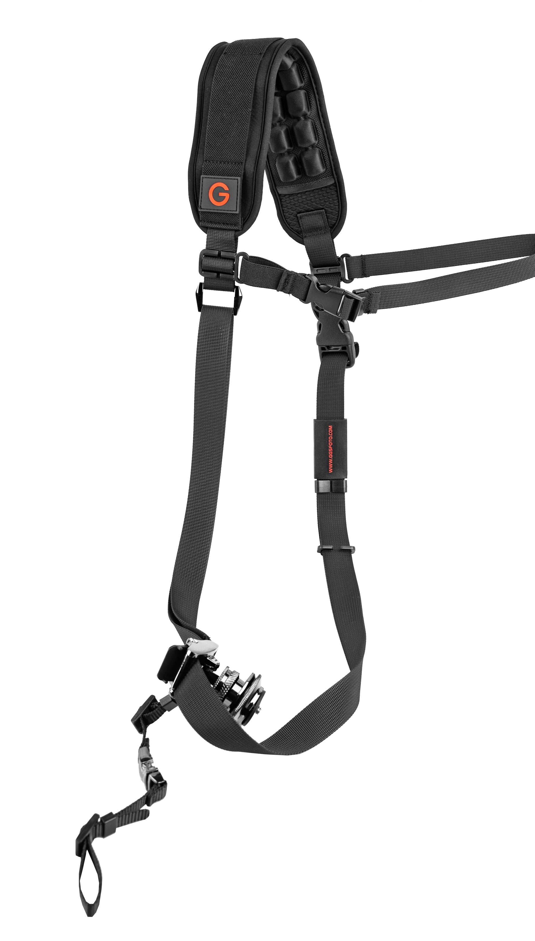 GGS F3 Aircell Mirrorless Shoulder Camera Strap with AIR POCKETS and Quick Release and Lock