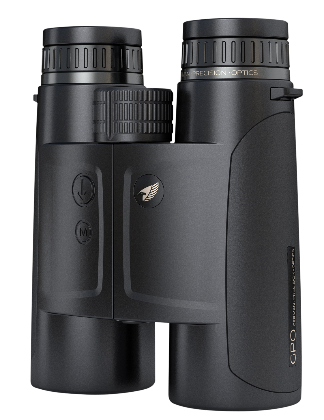 German Precision Optics - GPO RANGEGUIDE 2800 10x50 Black Laser Rangefinder