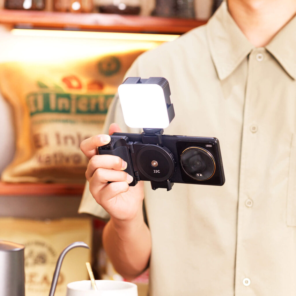 JJC Smartphone Grip, Smartphone Holder, Smartphone Stand, Wireless with Remote Control MSG-U1