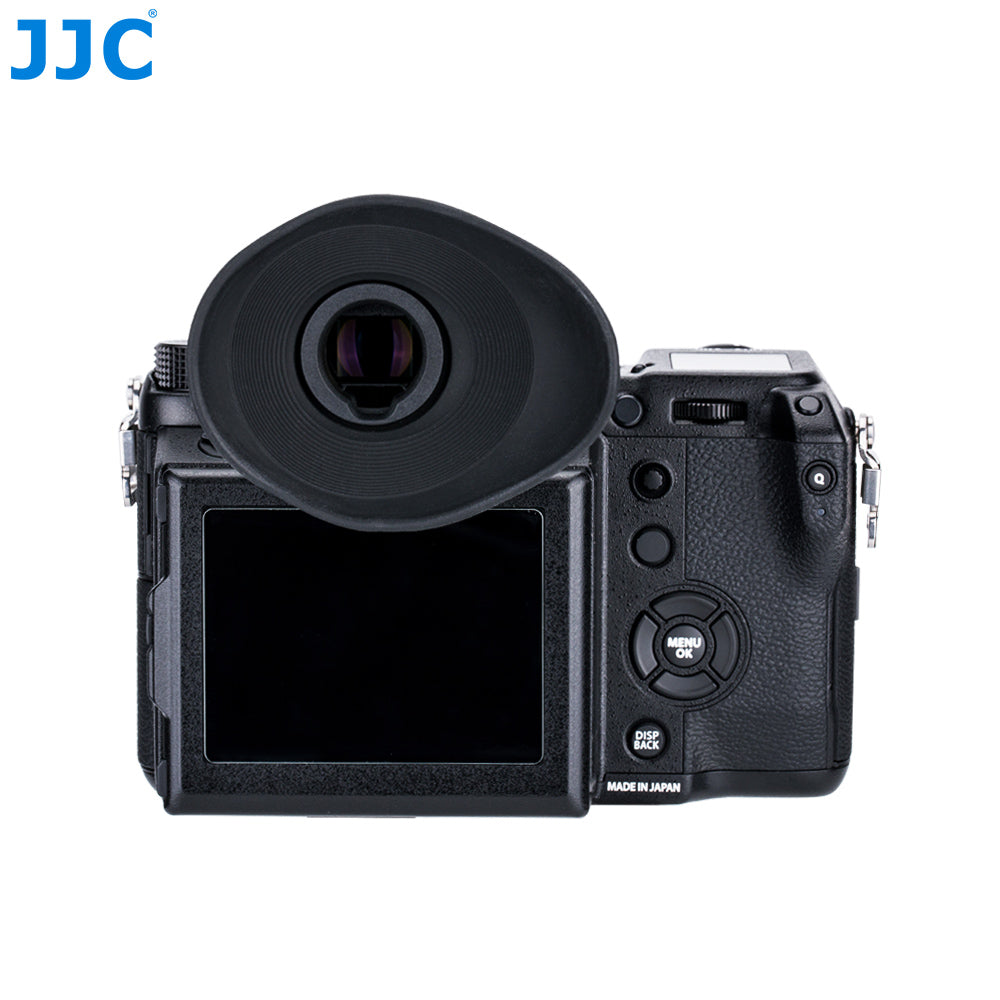 JJC Eye Cup Replaces FUJI. EC-XT L, EC-GFX, EC-XT M, EC-XT S and EC-XH W for Fujifilm GFX100, X-T1, X-T2, X-T3, GFX-50S, X-H1,X-T4 (EF-XTLIIG)