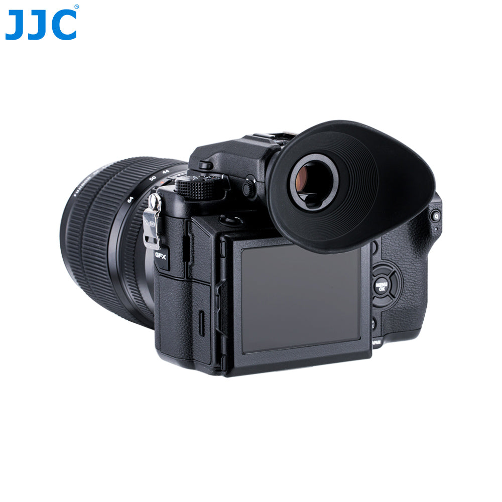 JJC Eye Cup Replaces FUJI. EC-XT L, EC-GFX, EC-XT M, EC-XT S and EC-XH W for Fujifilm GFX100, X-T1, X-T2, X-T3, GFX-50S, X-H1,X-T4 (EF-XTLIIG)