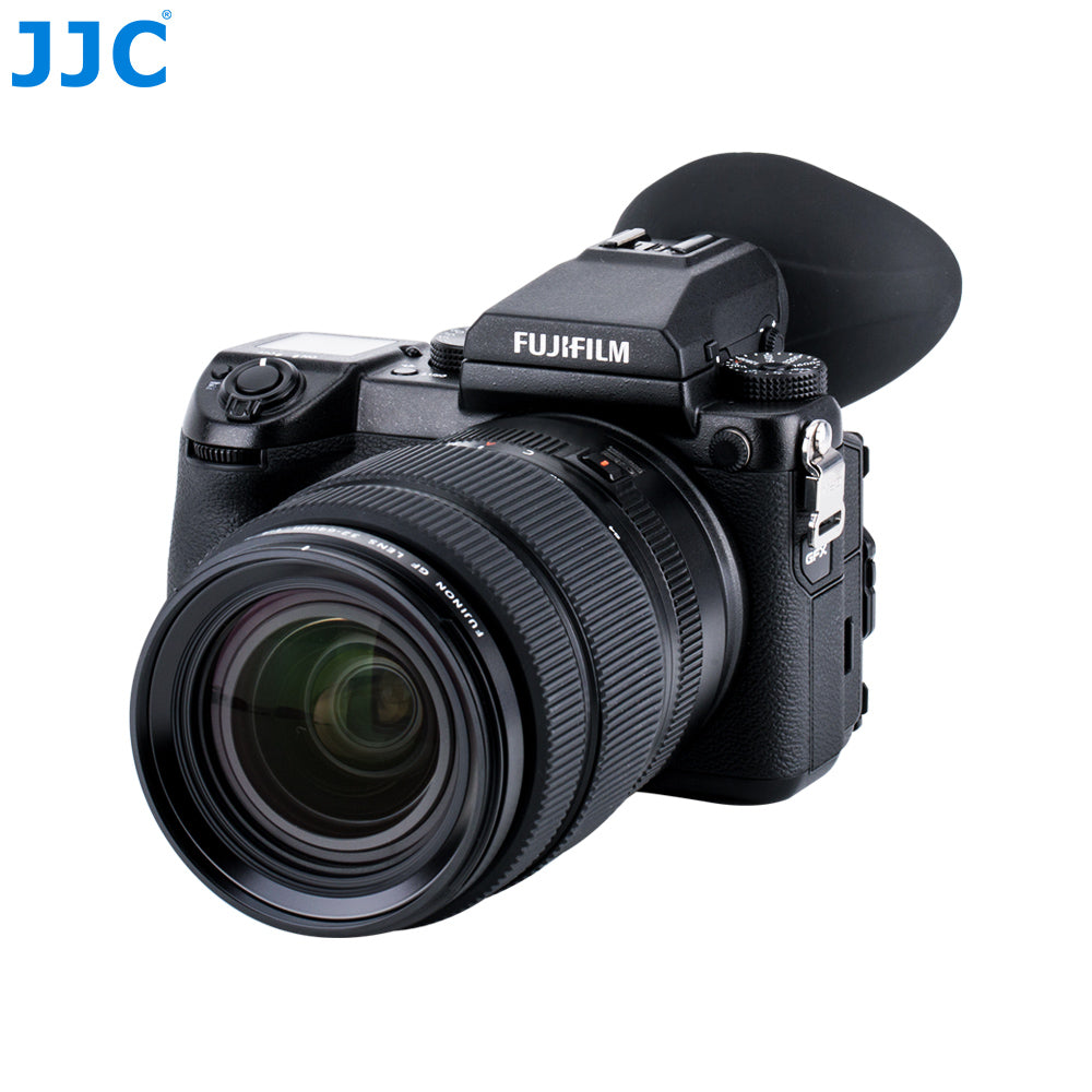 JJC Eye Cup Replaces FUJI. EC-XT L, EC-GFX, EC-XT M, EC-XT S and EC-XH W for Fujifilm GFX100, X-T1, X-T2, X-T3, GFX-50S, X-H1,X-T4 (EF-XTLIIG)