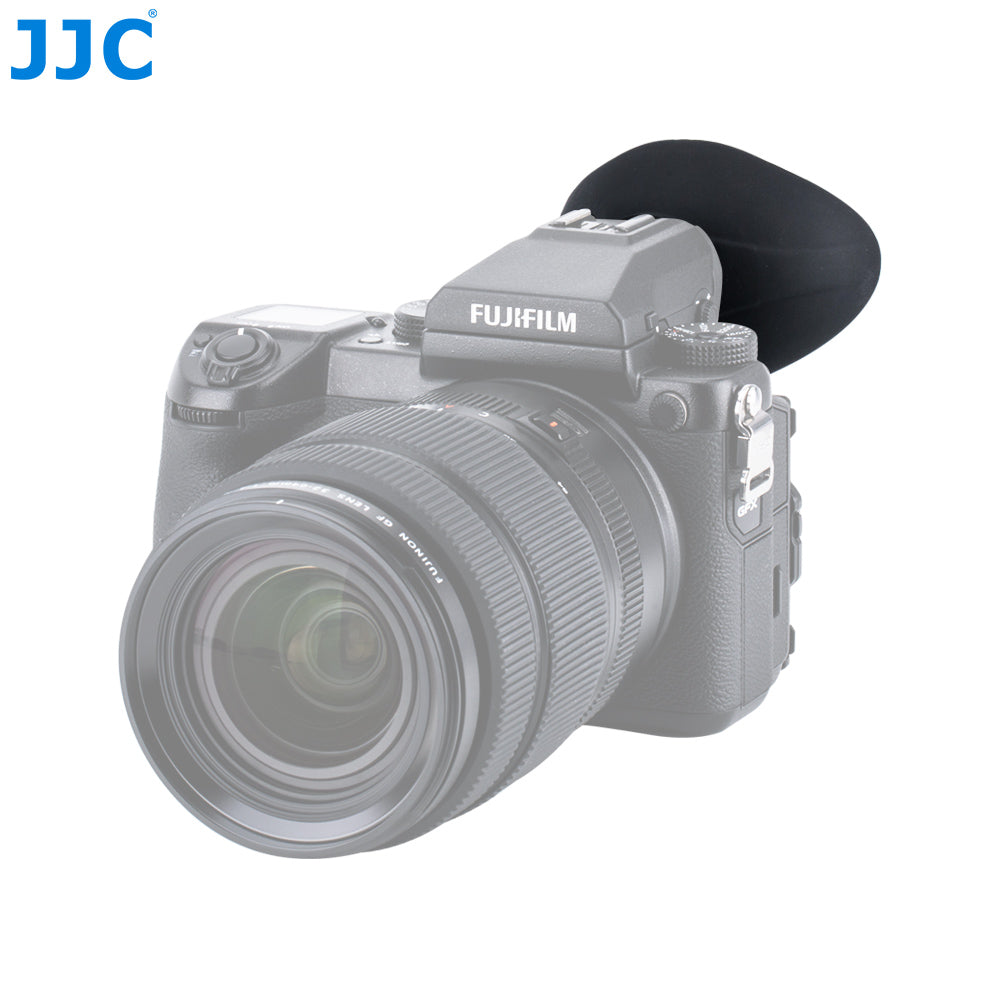 JJC Eye Cup Replaces FUJI. EC-XT L, EC-GFX, EC-XT M, EC-XT S and EC-XH W for Fujifilm GFX100, X-T1, X-T2, X-T3, GFX-50S, X-H1,X-T4 (EF-XTLIIG)