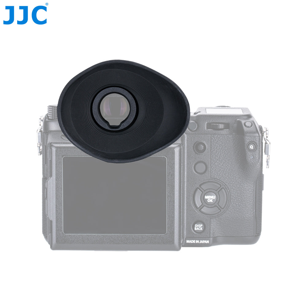 JJC Eye Cup Replaces FUJI. EC-XT L, EC-GFX, EC-XT M, EC-XT S and EC-XH W for Fujifilm GFX100, X-T1, X-T2, X-T3, GFX-50S, X-H1,X-T4 (EF-XTLIIG)