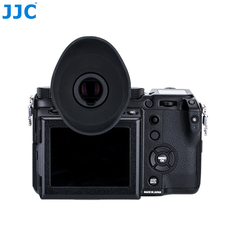 JJC Eye Cup Replaces FUJI. EC-XT L, EC-GFX, EC-XT M, EC-XT S and EC-XH W for Fujifilm GFX100, X-T1, X-T2, X-T3, GFX-50S, X-H1,X-T4 (EF-XTLIIG)