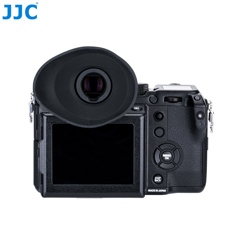 JJC Eye Cup Replaces FUJI. EC-XT L, EC-GFX, EC-XT M, EC-XT S and EC-XH W for Fujifilm GFX100, X-T1, X-T2, X-T3, GFX-50S, X-H1,X-T4 (EF-XTLIIG)