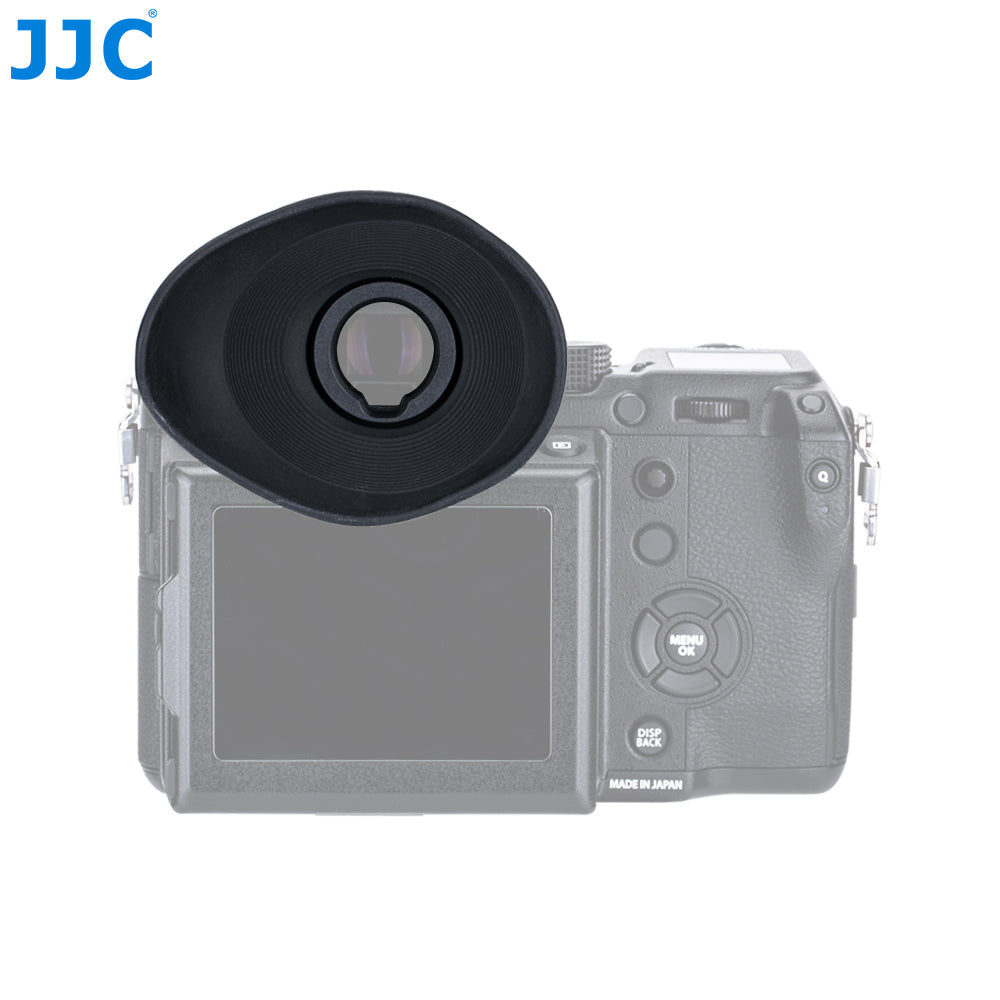 JJC Eye Cup Replaces FUJI. EC-XT L, EC-GFX, EC-XT M, EC-XT S and EC-XH W for Fujifilm GFX100, X-T1, X-T2, X-T3, GFX-50S, X-H1,X-T4 (EF-XTLIIG)