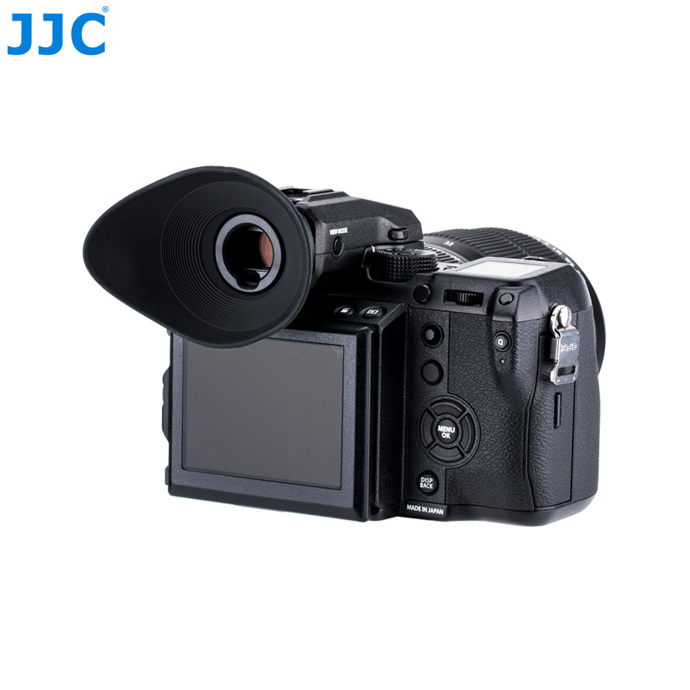 JJC Eye Cup Replaces FUJI. EC-XT L, EC-GFX, EC-XT M, EC-XT S and EC-XH W for Fujifilm GFX100, X-T1, X-T2, X-T3, GFX-50S, X-H1,X-T4 (EF-XTLIIG)
