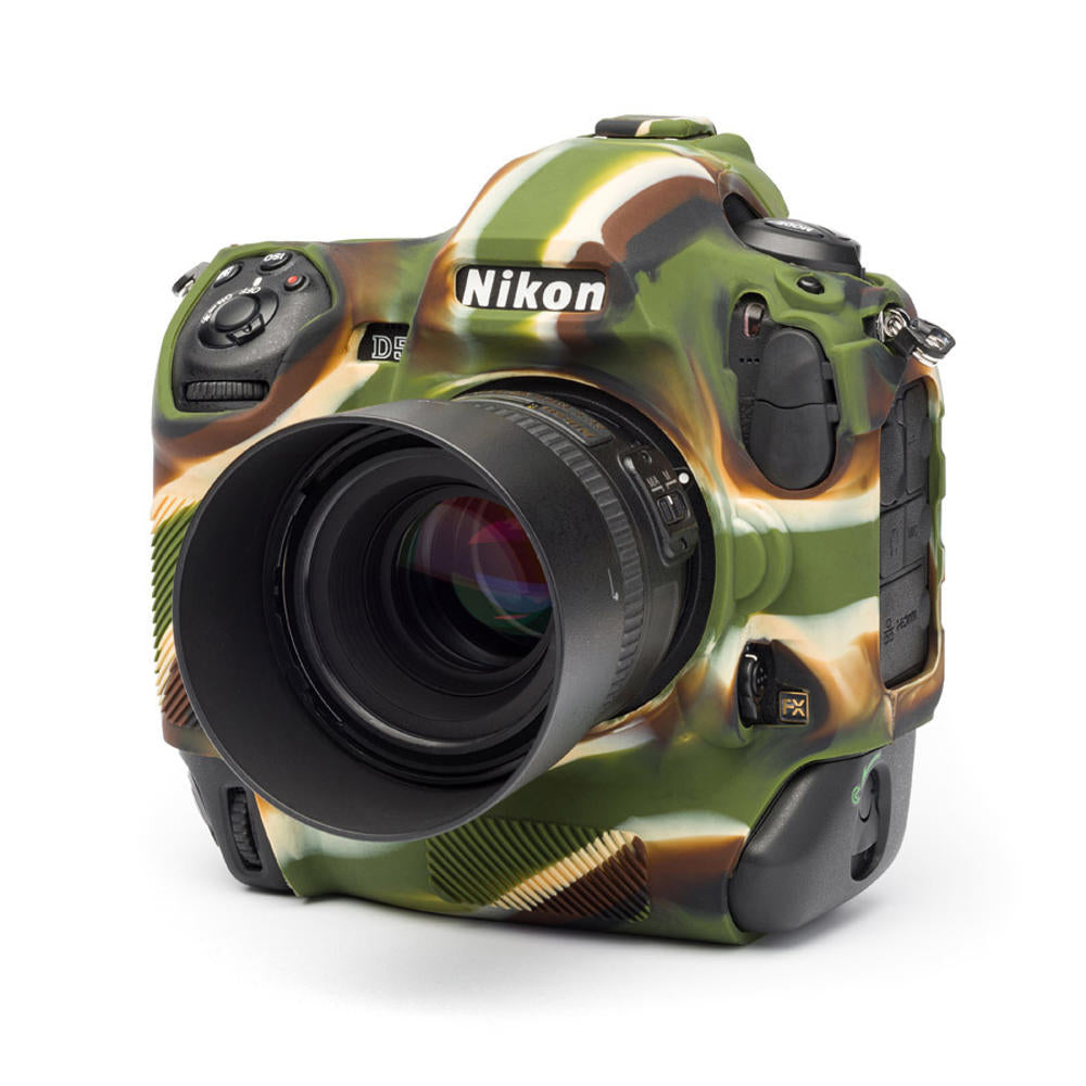easyCover Silicone Skin for Nikon D5 (Black/Yellow/Camo)