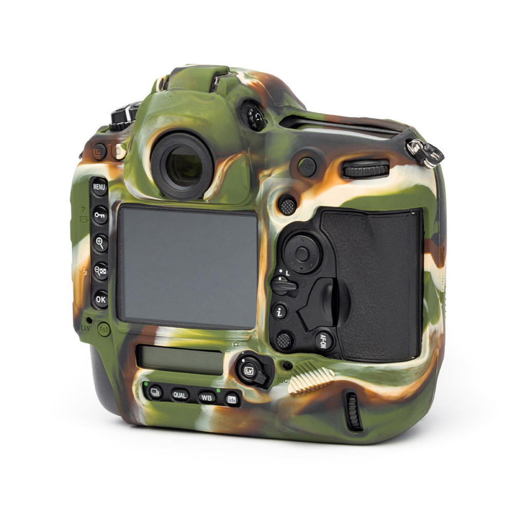 easyCover Silicone Skin for Nikon D5 (Black/Yellow/Camo)