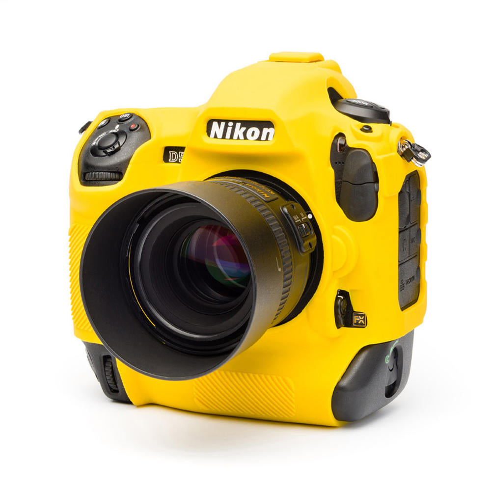 easyCover Silicone Skin for Nikon D5 (Black/Yellow/Camo)