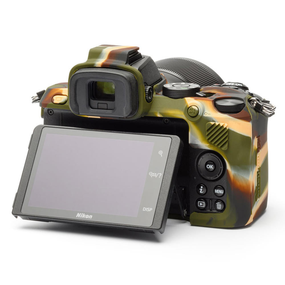 easyCover Silicone Skin for Nikon Z50 (Black/Yellow/Camo)
