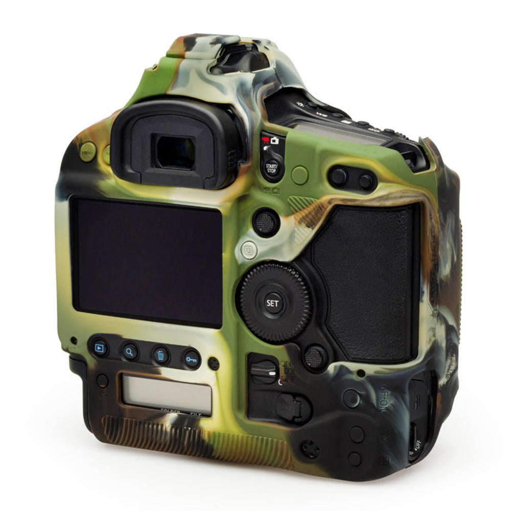 easyCover Silicone Skin for Canon EOS 1Dx / EOS 1Dx MKII / EOS 1Dx MKIII (Black/Red/Camo)