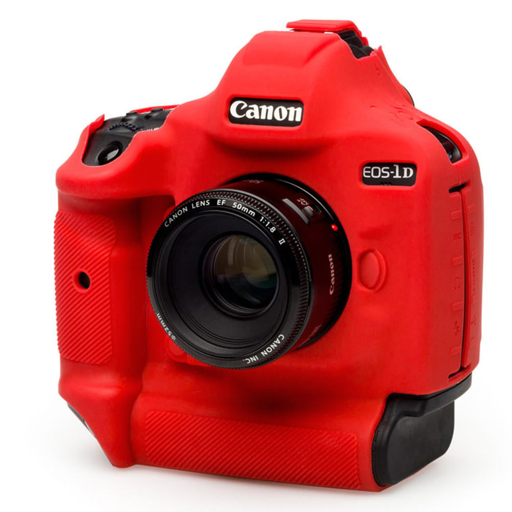 easyCover Silicone Skin for Canon EOS 1Dx / EOS 1Dx MKII / EOS 1Dx MKIII (Black/Red/Camo)