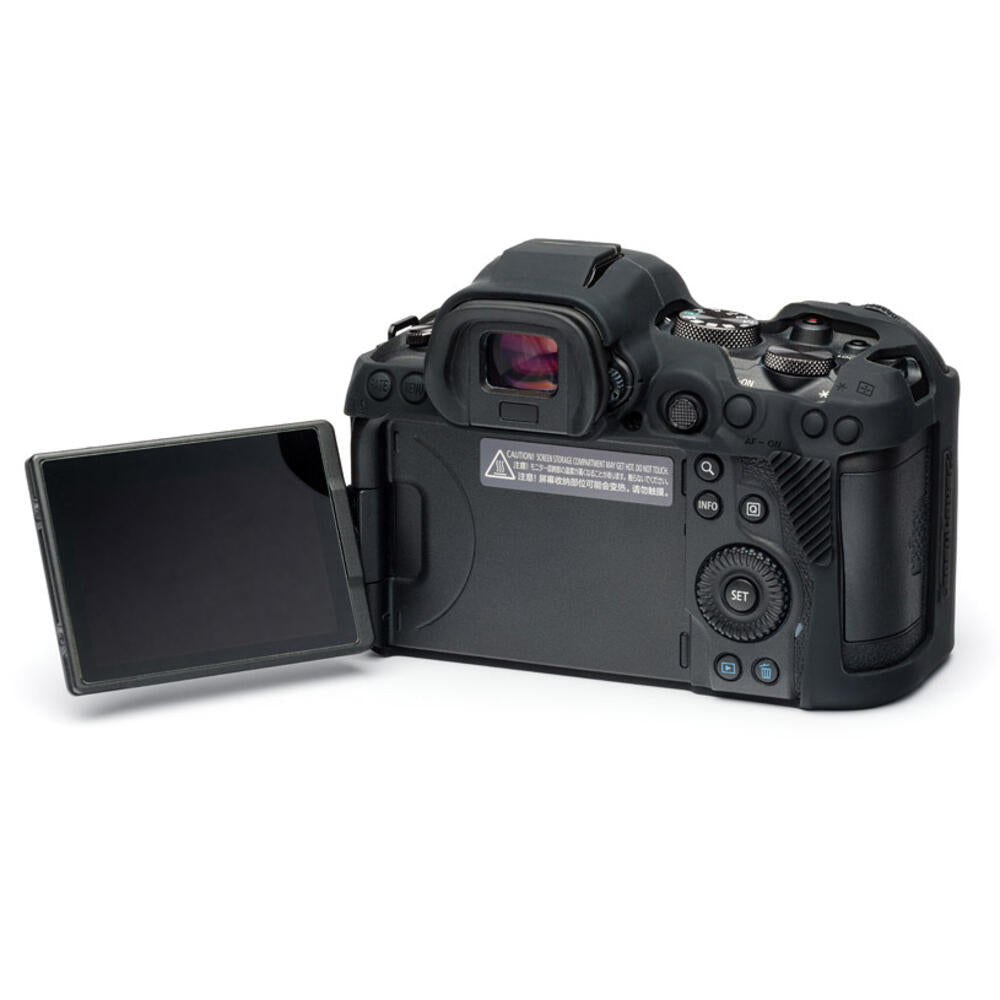 easyCover Silicone Skin for Canon EOS R5 / R6 / R6 MKII (Black/Red/Camo)