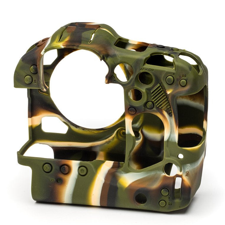 Easy Cover Silicone Skin for Canon EOS R3 (Black/Red/Camo)