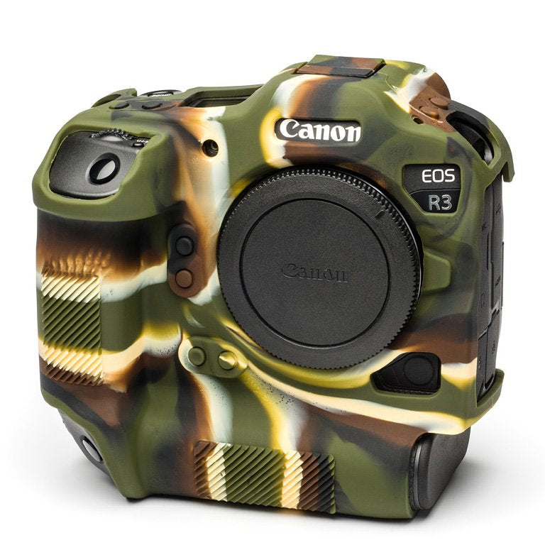 Easy Cover Silicone Skin for Canon EOS R3 (Black/Red/Camo)