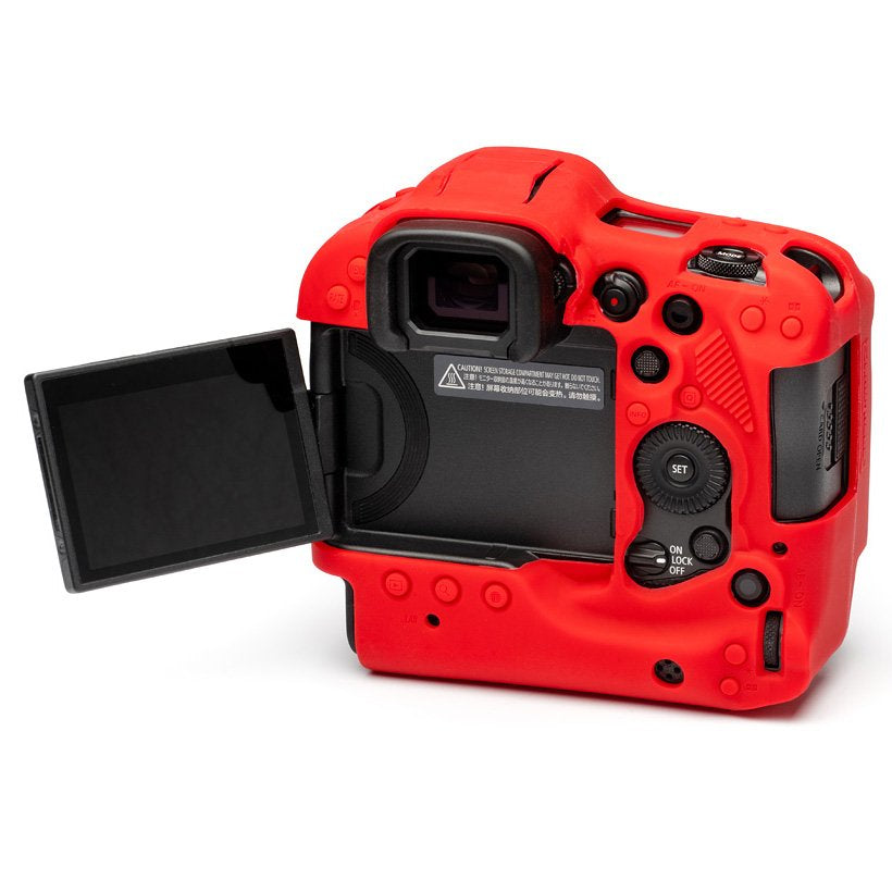 Easy Cover Silicone Skin for Canon EOS R3 (Black/Red/Camo)