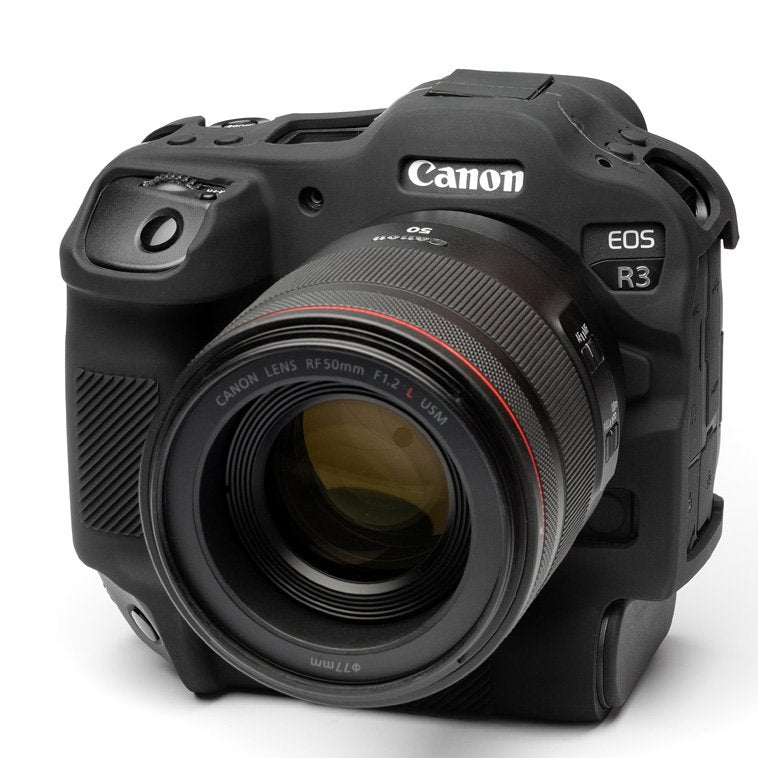Easy Cover Silicone Skin for Canon EOS R3 (Black/Red/Camo)