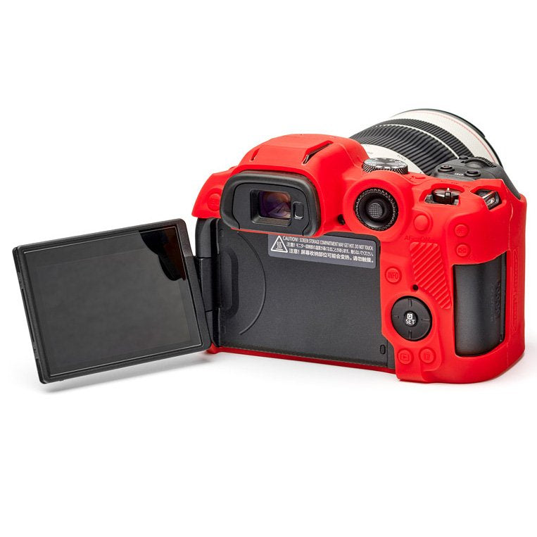 easyCover Silicone Skin for Canon EOS R7 (Black/Red/Camo)