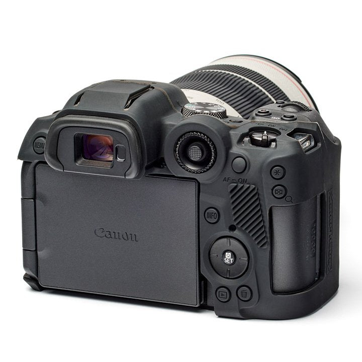 easyCover Silicone Skin for Canon EOS R7 (Black/Red/Camo)
