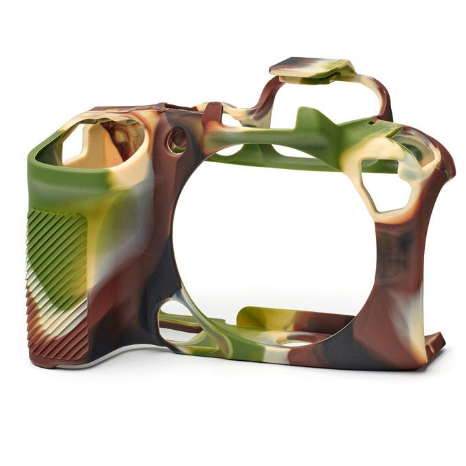 easyCover Silicone Skin for Canon EOS R10 (Black/Red/Camo)