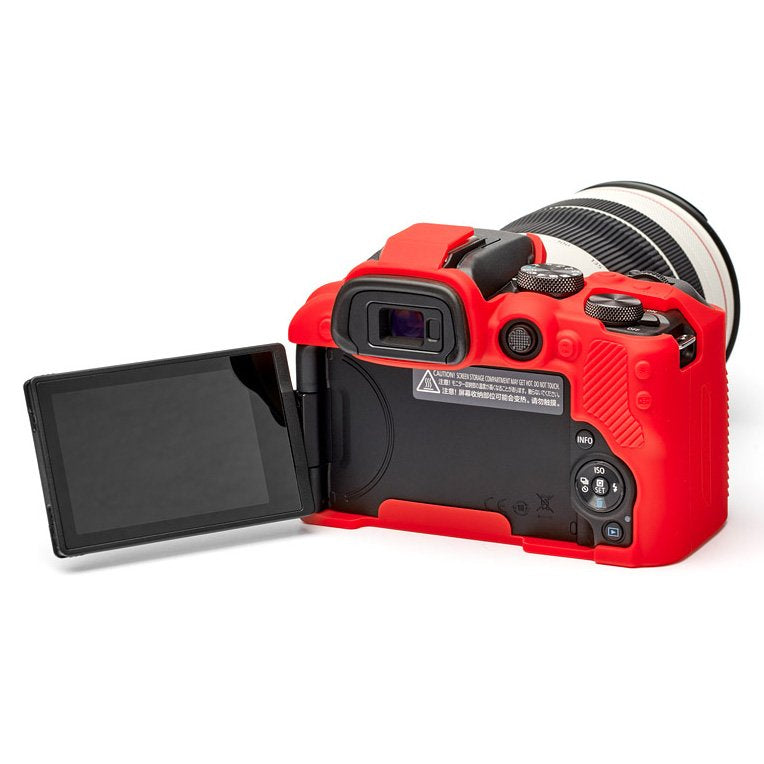 easyCover Silicone Skin for Canon EOS R10 (Black/Red/Camo)