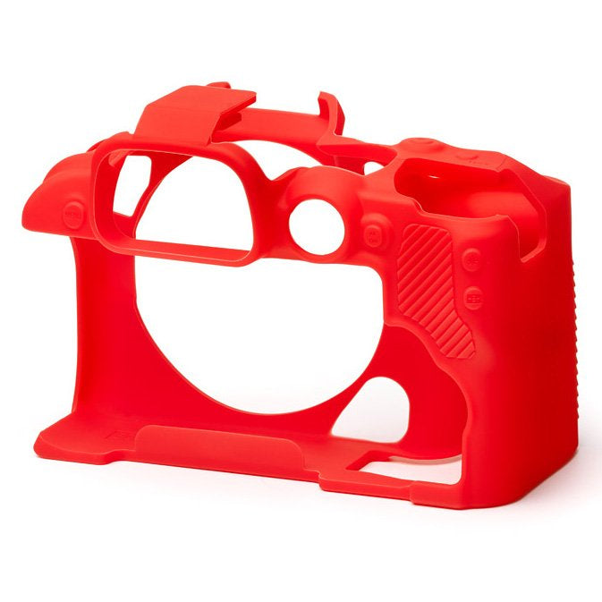easyCover Silicone Skin for Canon EOS R10 (Black/Red/Camo)