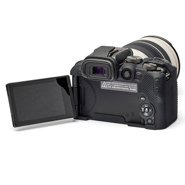 easyCover Silicone Skin for Canon EOS R10 (Black/Red/Camo)