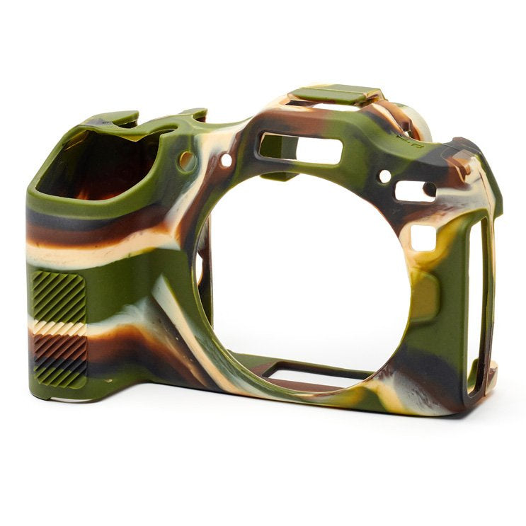 easyCover Silicone Skin for Canon EOS R8 (Black/Red/Camo)