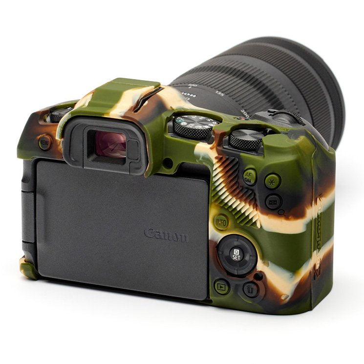 easyCover Silicone Skin for Canon EOS R8 (Black/Red/Camo)