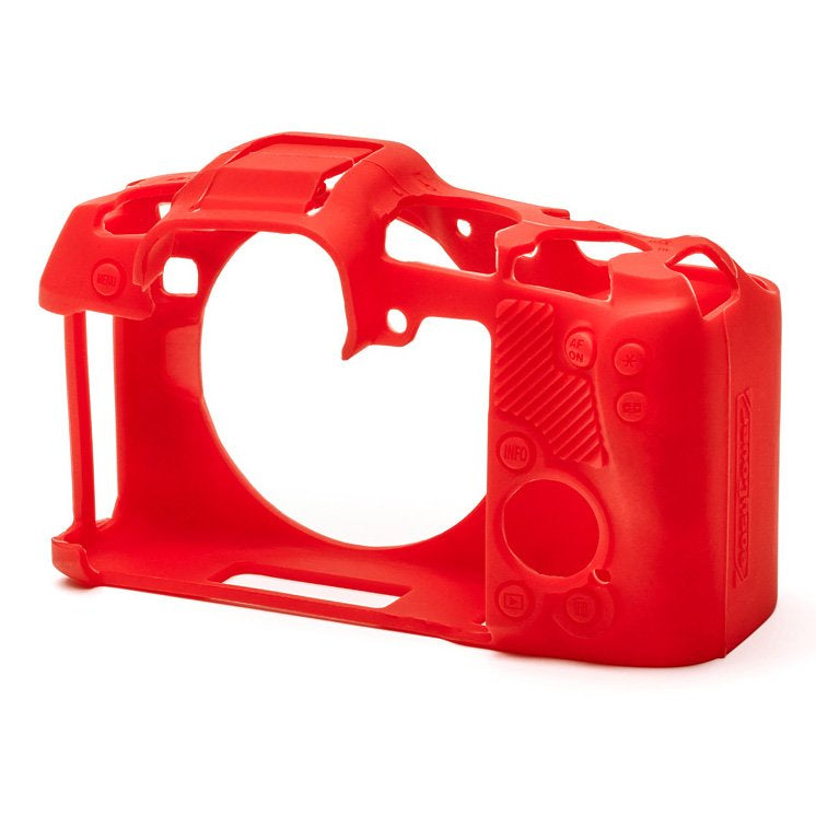 easyCover Silicone Skin for Canon EOS R8 (Black/Red/Camo)